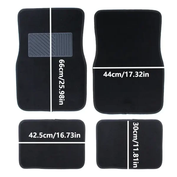 1710165032462-340cce32aadd40b2bc64f25af9eb1617-goods 4pcs Car Floor Mat Set