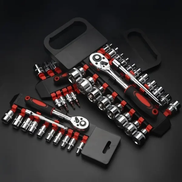 502c8ada-2e3e-4e76-a595-40b3d0a0806f 12pcs Carbon Steel Socket Wrench Set