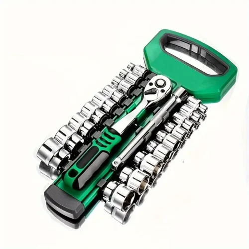 a523b354-891f-4501-aeb4-7713f4146a00 72-Tooth Drive Ratchet Socket Wrench Set
