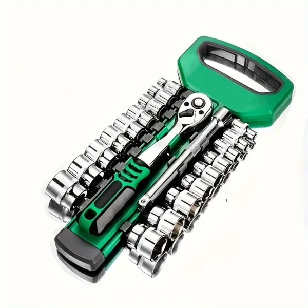 a523b354-891f-4501-aeb4-7713f4146a00 72-Tooth Drive Ratchet Socket Wrench Set