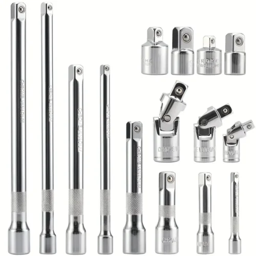 f591f7eb-49e9-4028-b1a7-6cdc87037397 15pcs Wrench Socket Set